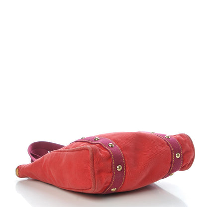 Louis Vuitton Toile Antigua Cabas MM Red 4 of 11