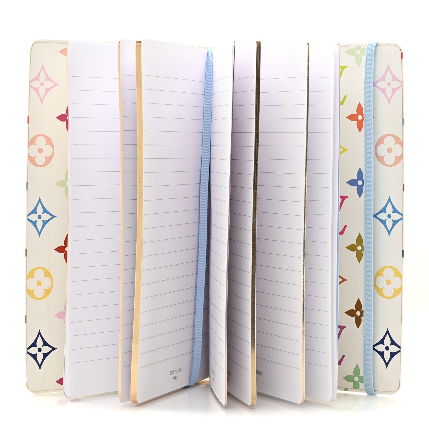 Louis Vuitton LV x TM Monogram Multicolor Jane Notebook MM White 9 of 17