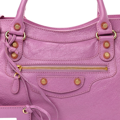 Balenciaga Agneau Giant 12 Gold Hardware City Rose Berlingot 8 of 11
