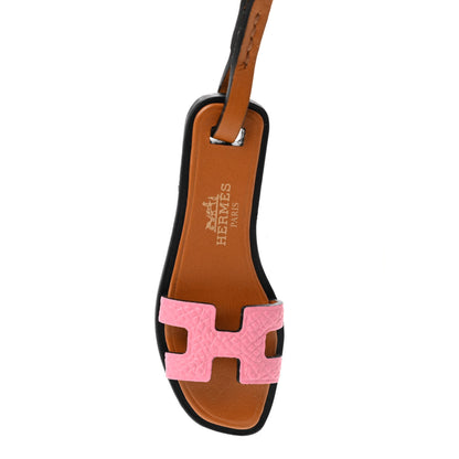 Hermes Epsom Butler Calfskin Hunter Oran Nano Bag Charm Rose Confetti Sable 3 of 3