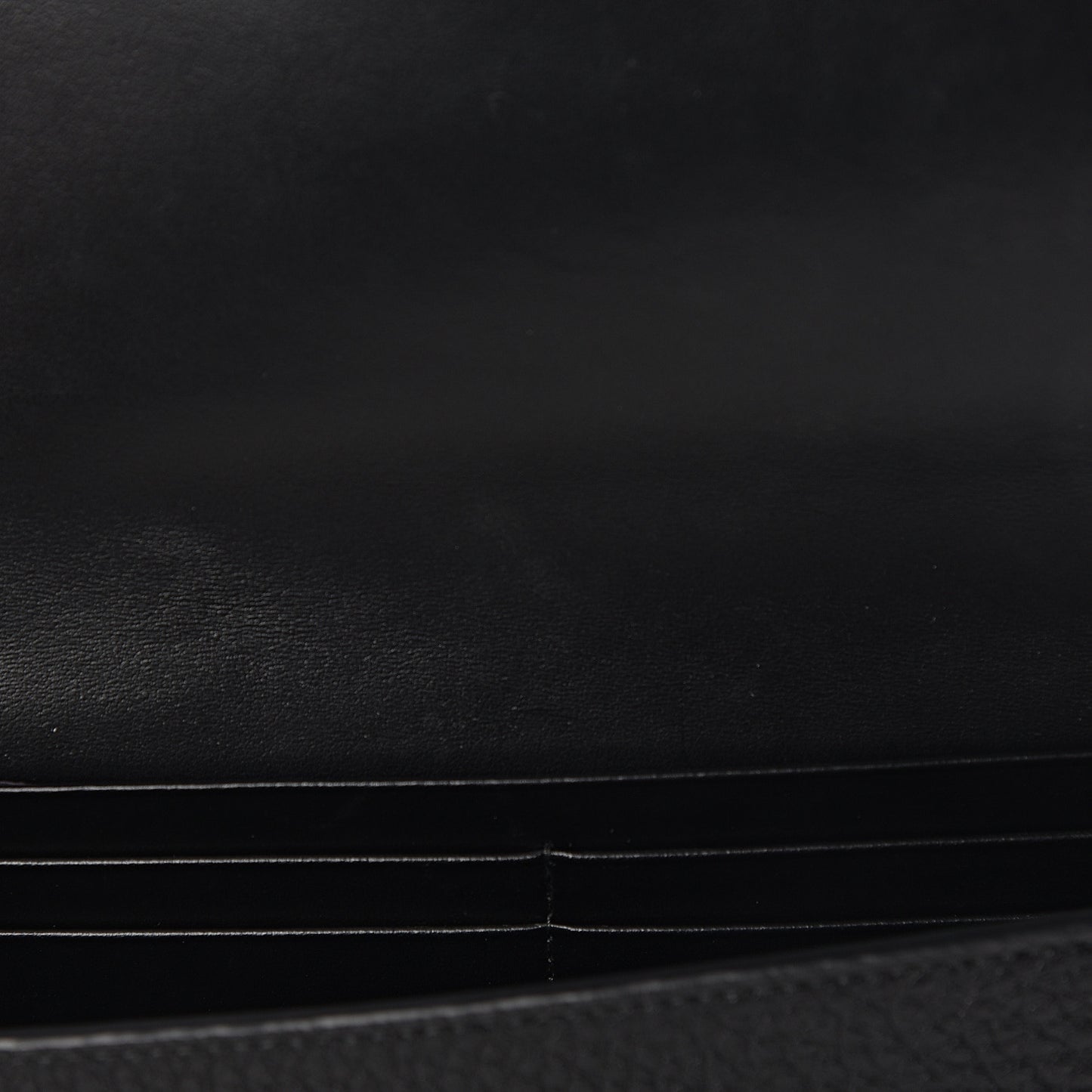 Vitello Daino Mini Crossbody Bag Black