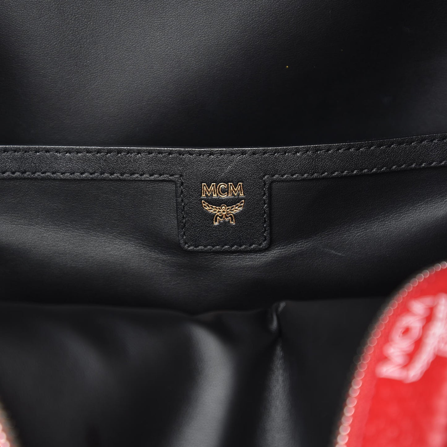 Visetos Medium Stark Backpack Red White
