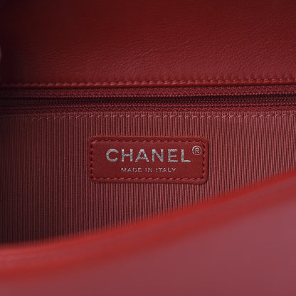 Chanel Calfskin Quilted New Medium Boy Flap Red 5 of 15