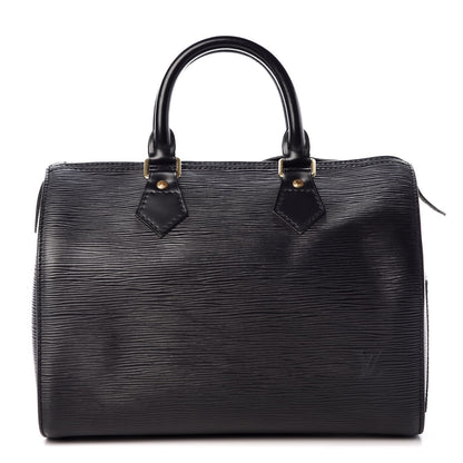 Louis Vuitton Epi Speedy 25 Black 1 of 7