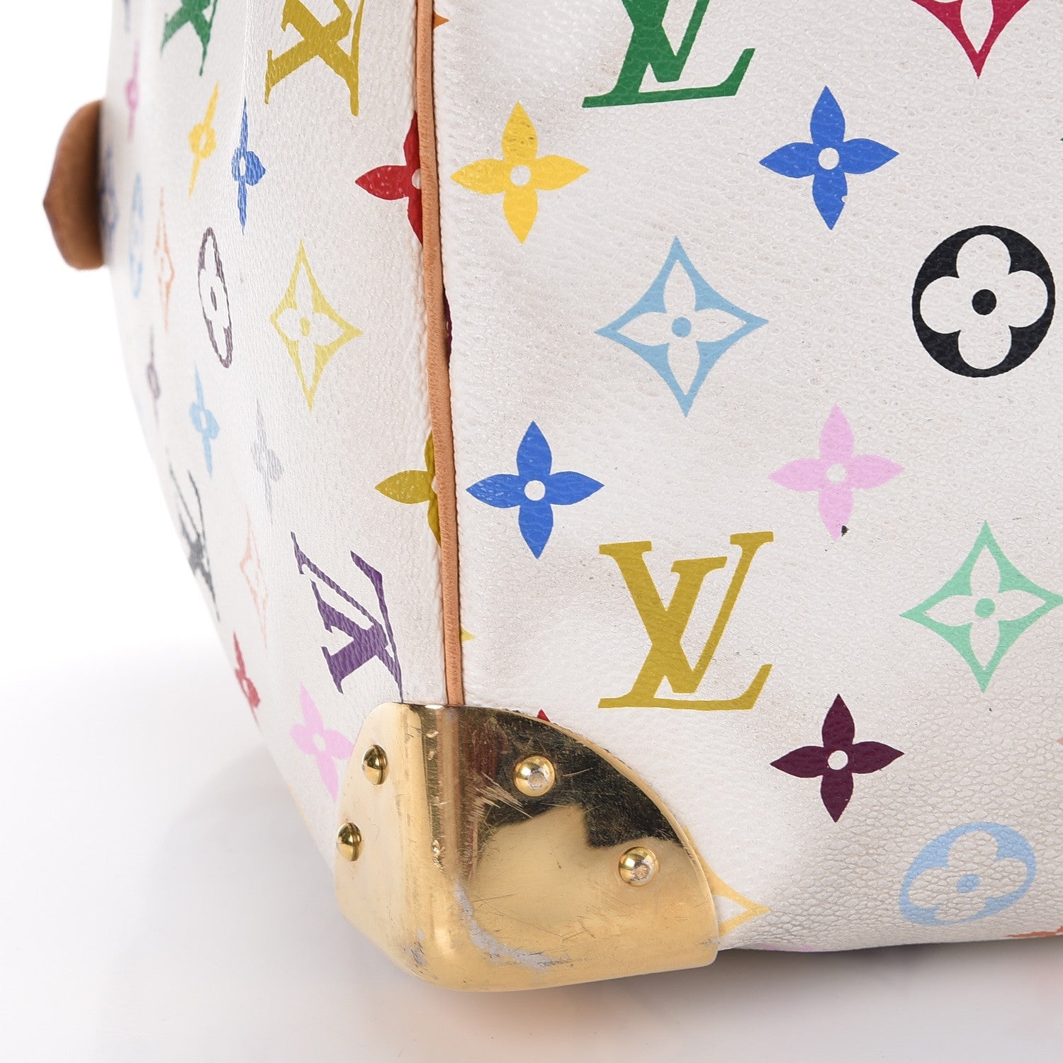 Louis Vuitton Monogram Multicolor Speedy 30 White 17 of 20