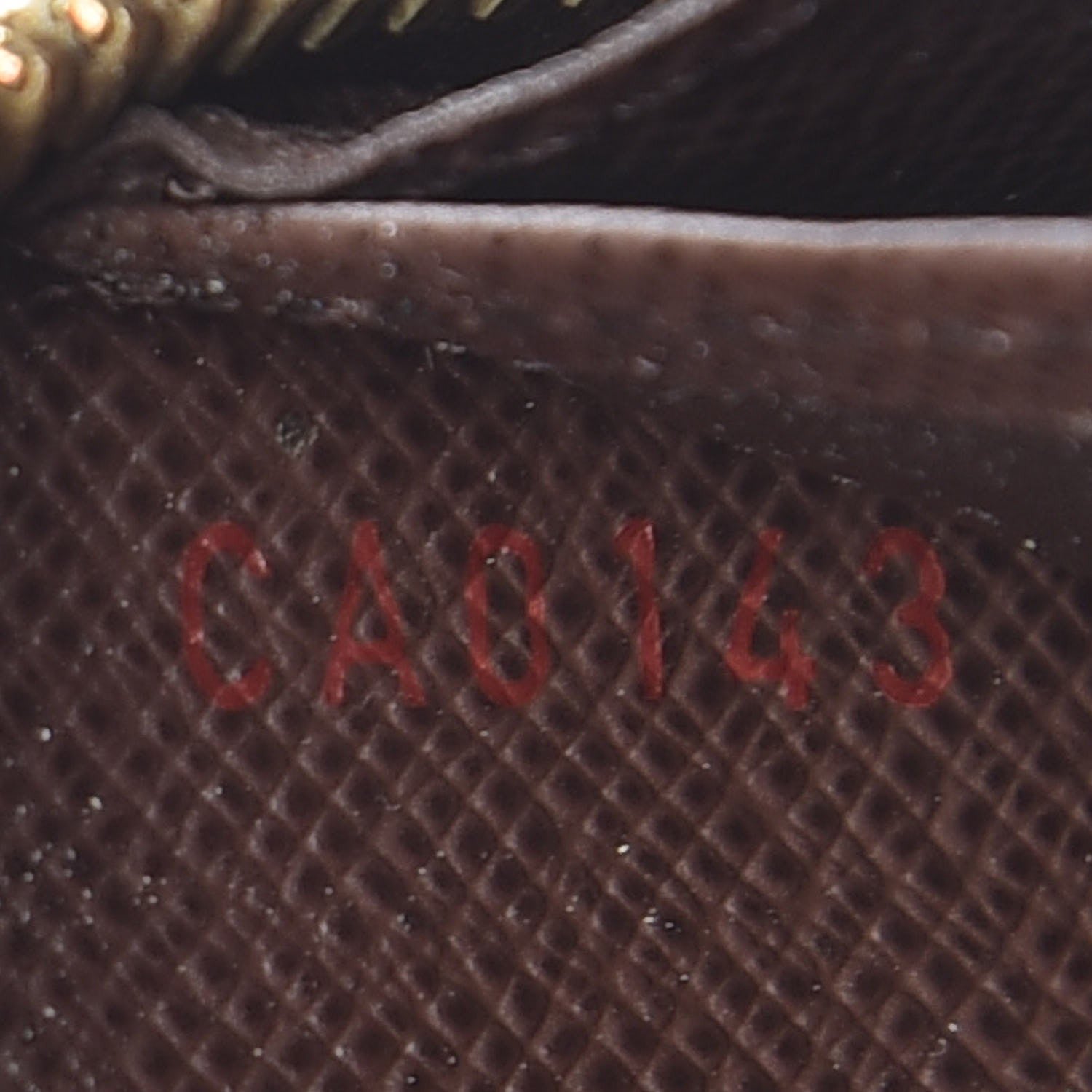 Louis Vuitton Damier Ebene Zippy Wallet 7 of 10
