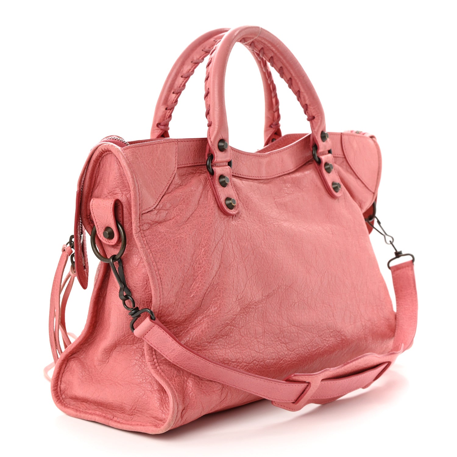 Balenciaga Agneau Classic Hardware City Rose Bombon Raspberry 3 of 11