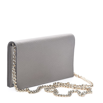 Gucci Dollar Calfskin Medium Betty Chain Wallet Loess 3 of 8