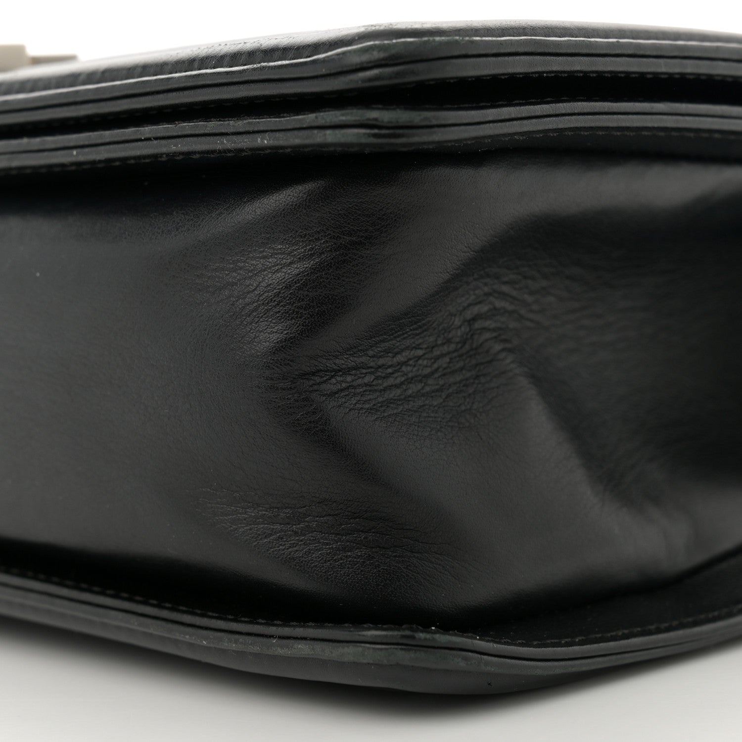 Chanel Snakeskin Medium Boy Flap Black 10 of 16