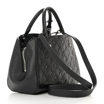 Louis Vuitton Empreinte Studded Montaigne BB Platine 3 of 14