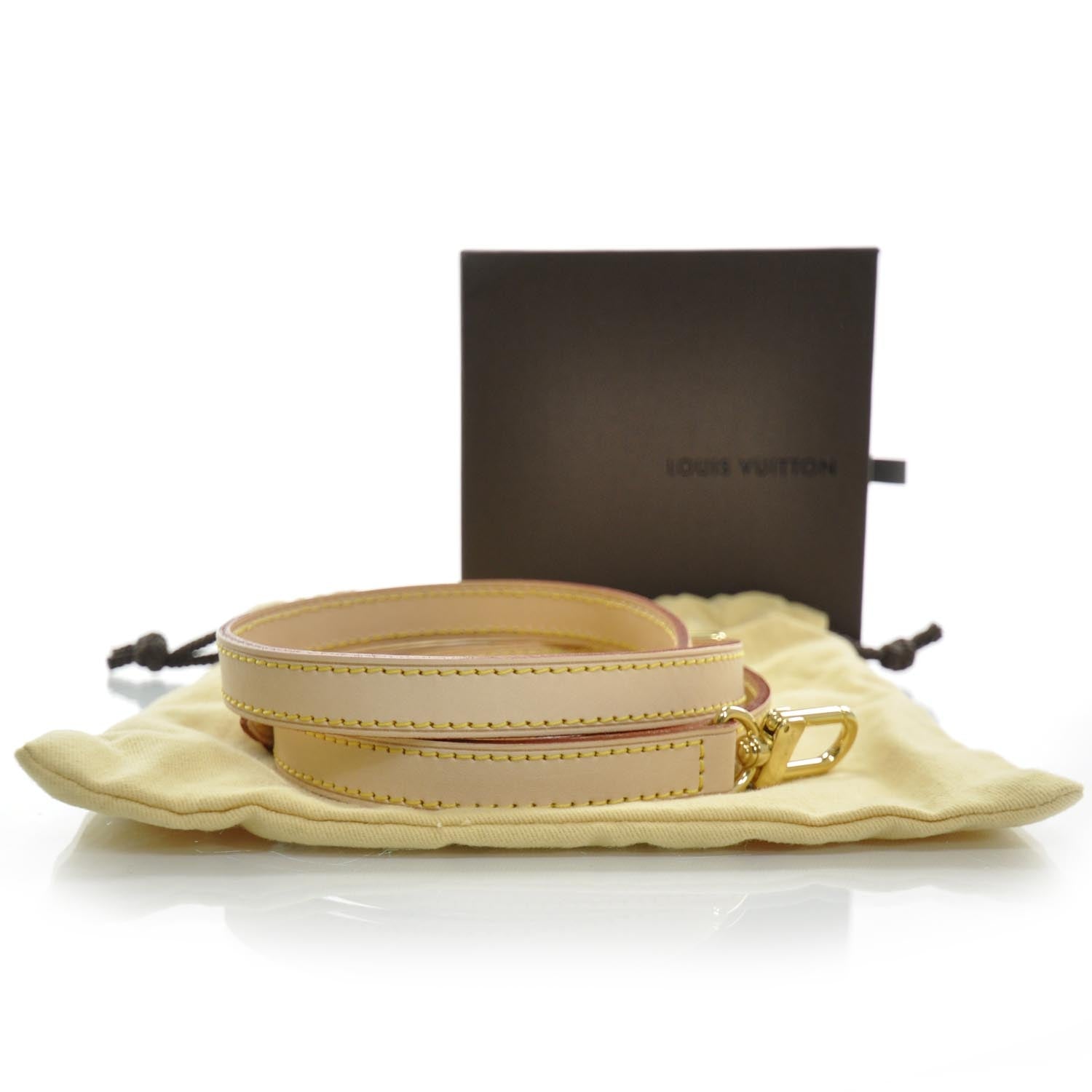 Louis Vuitton Vachetta Adjustable Shoulder Strap 4 of 4