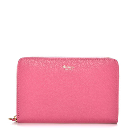 Mulberry Small Classic Grain Medium Zip Around Wallet Candy 1 of 8