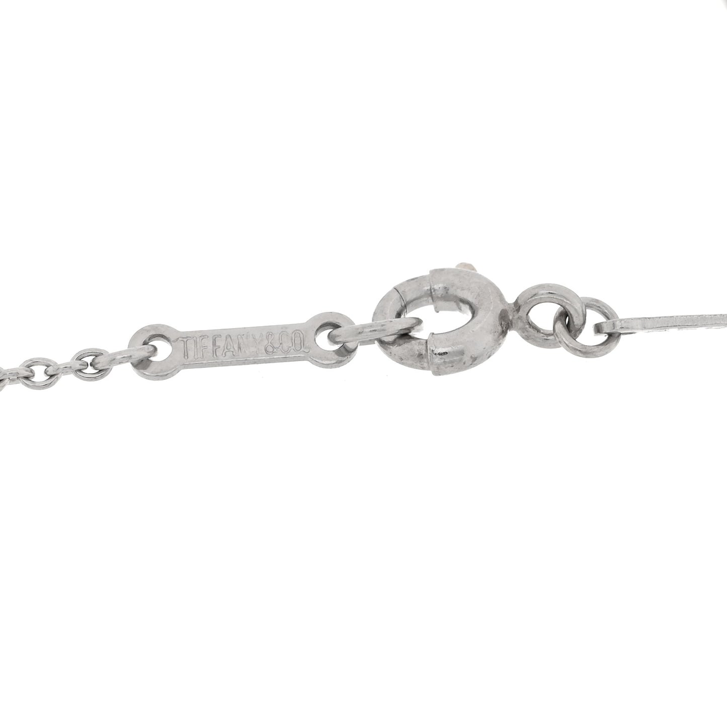 Platinum Diamond .30ctw Elsa Peretti Diamonds by the Yard Station Bracelet