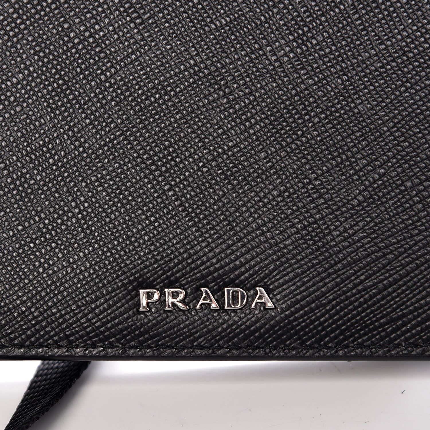 Prada Saffiano Racing Logo Patch Mini Bag Black 6 of 8