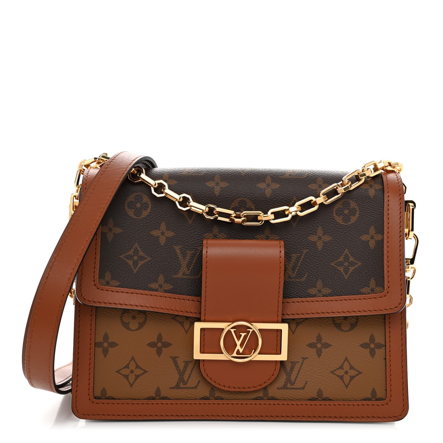 Louis Vuitton Reverse Monogram Dauphine MM 1 of 9
