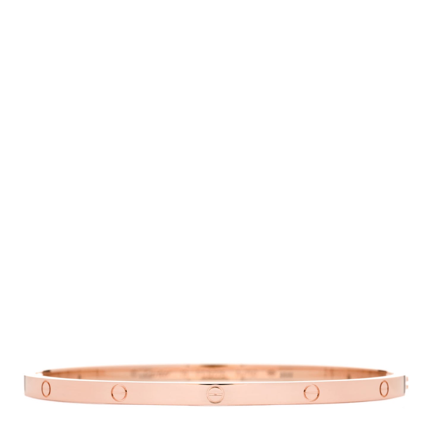 18K Pink Gold Small LOVE Bracelet 19