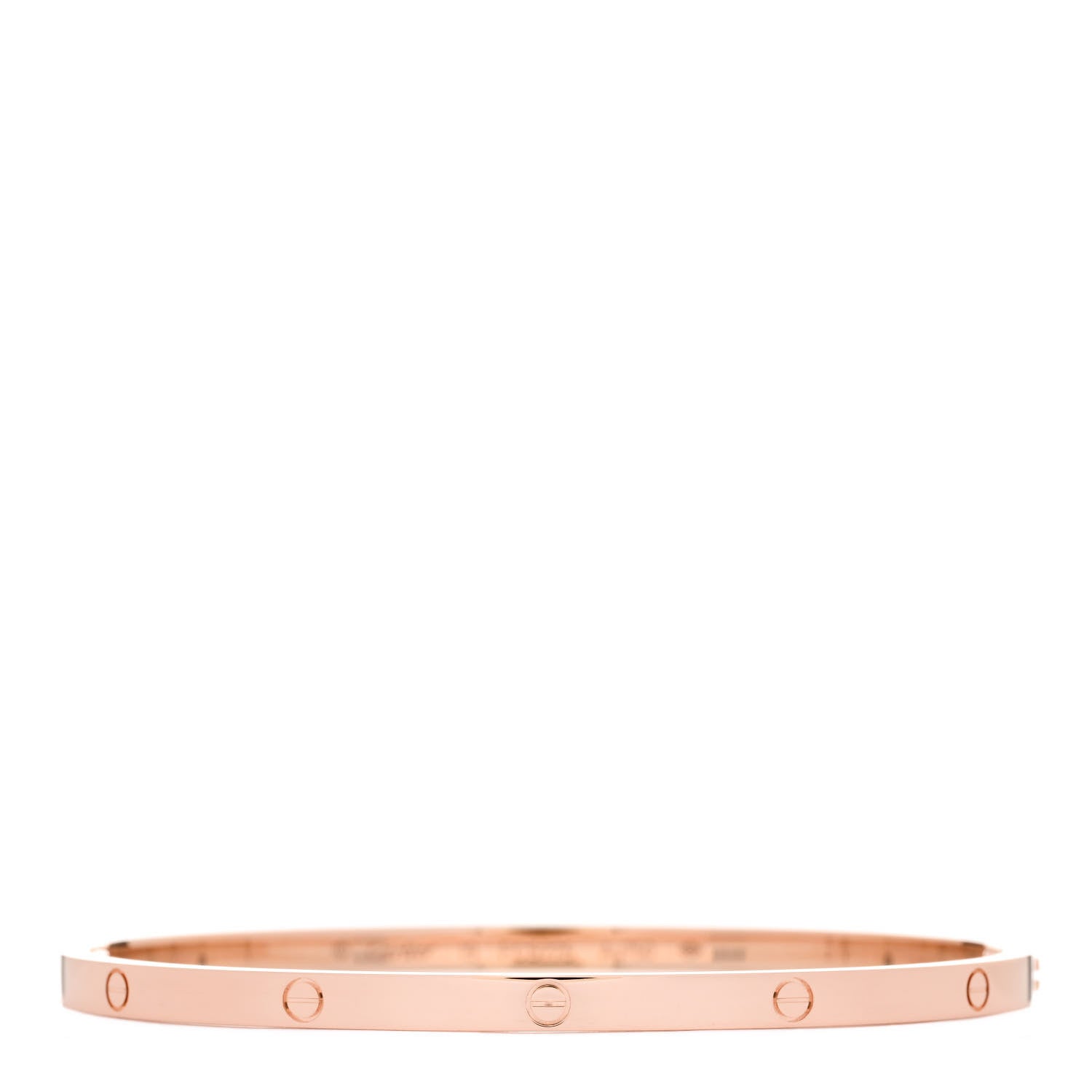Cartier 18K Pink Gold Small LOVE Bracelet 19 1 of 5