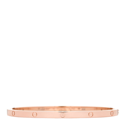Cartier 18K Pink Gold Small LOVE Bracelet 19 1 of 5