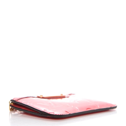 Louis Vuitton Vernis Key Pouch Rose Litchi 4 of 9