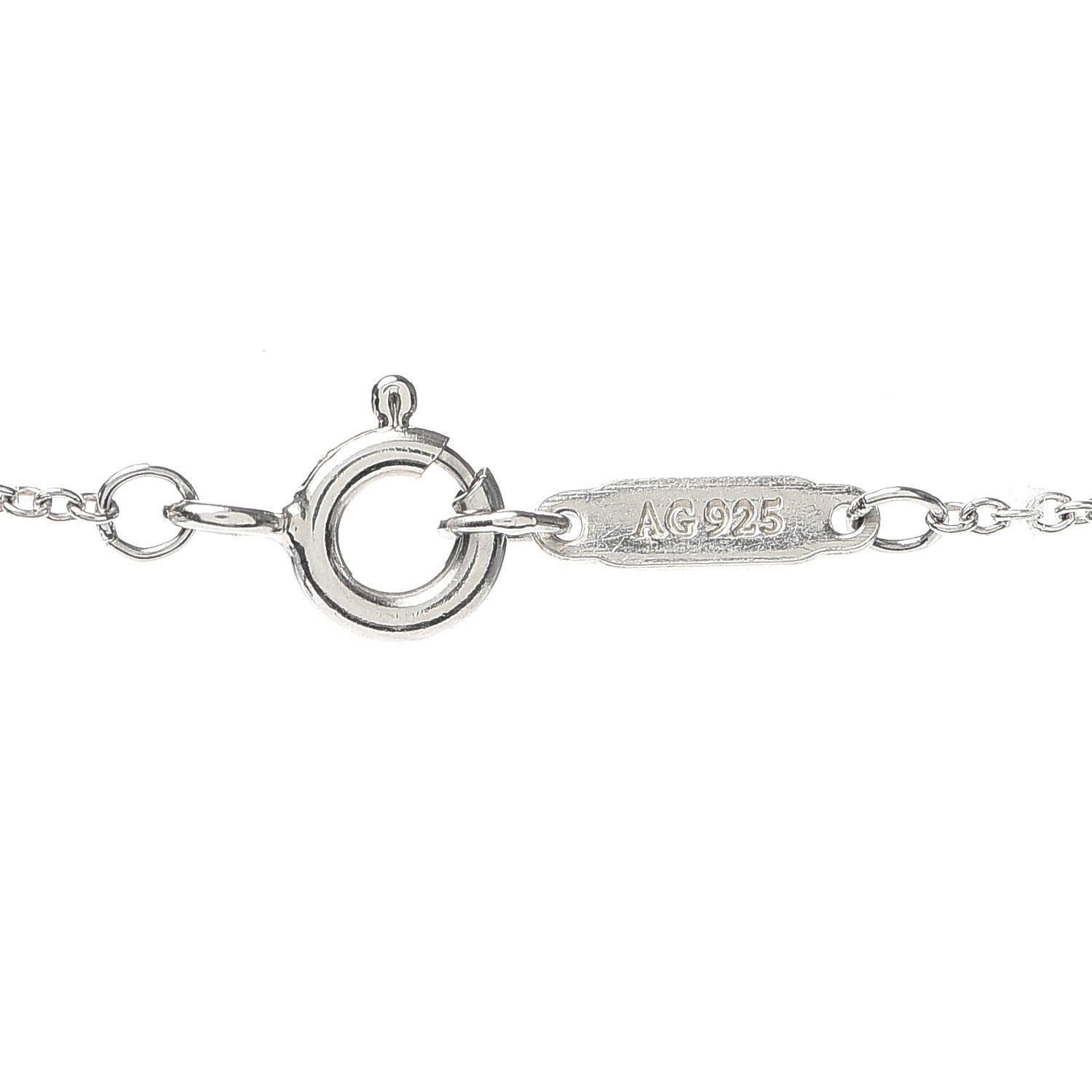 Tiffany Sterling Silver Enchant Heart Key Pendant Necklace 4 of 6