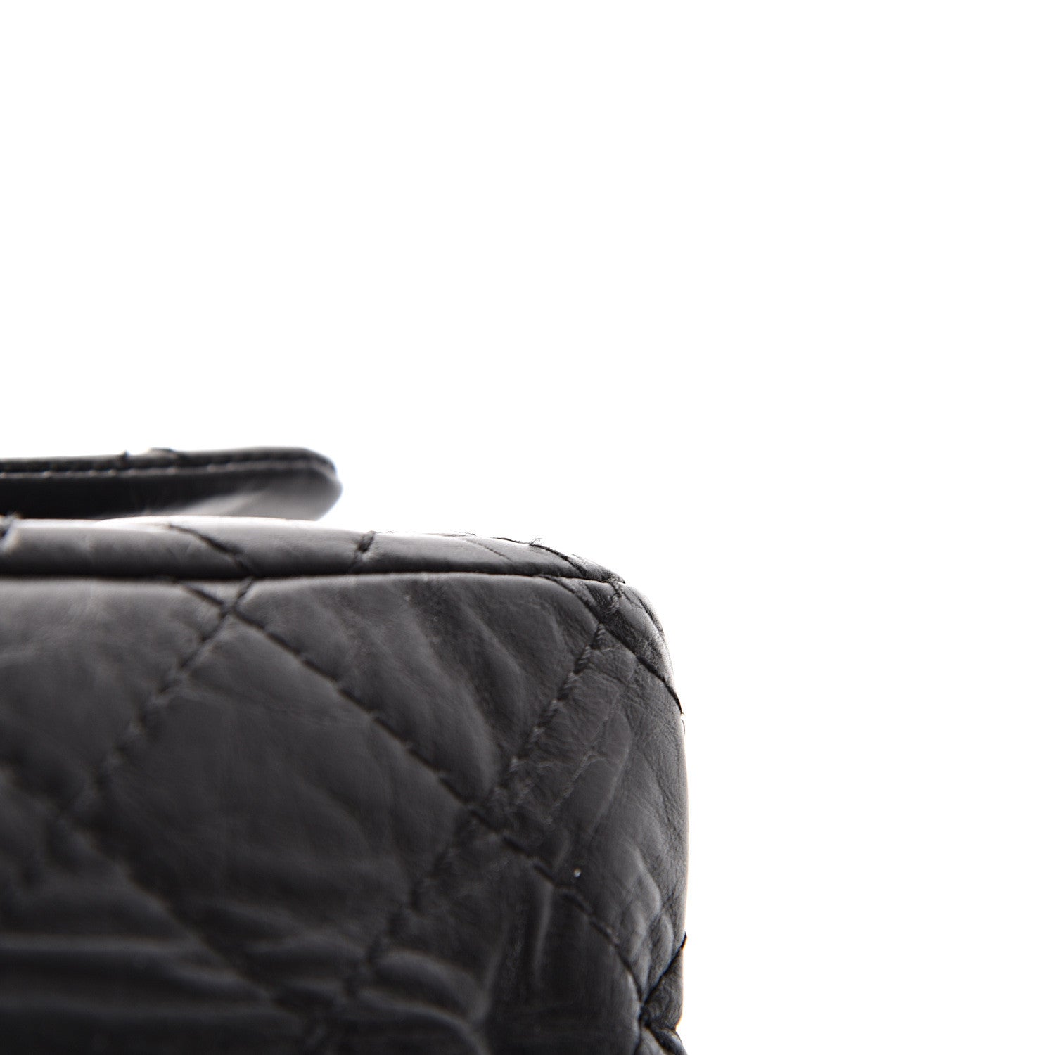 Chanel Aged Calfskin Quilted 2.55 Reissue 226 Flap Black 10 of 13