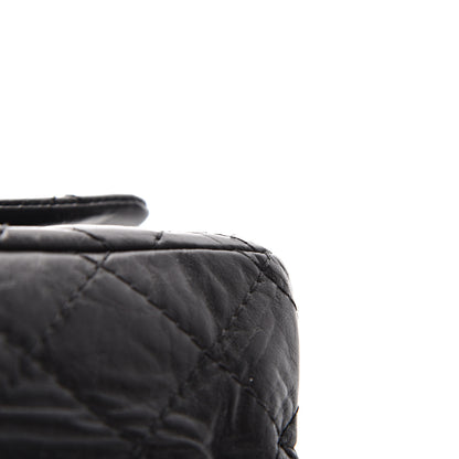 Chanel Aged Calfskin Quilted 2.55 Reissue 226 Flap Black 10 of 13