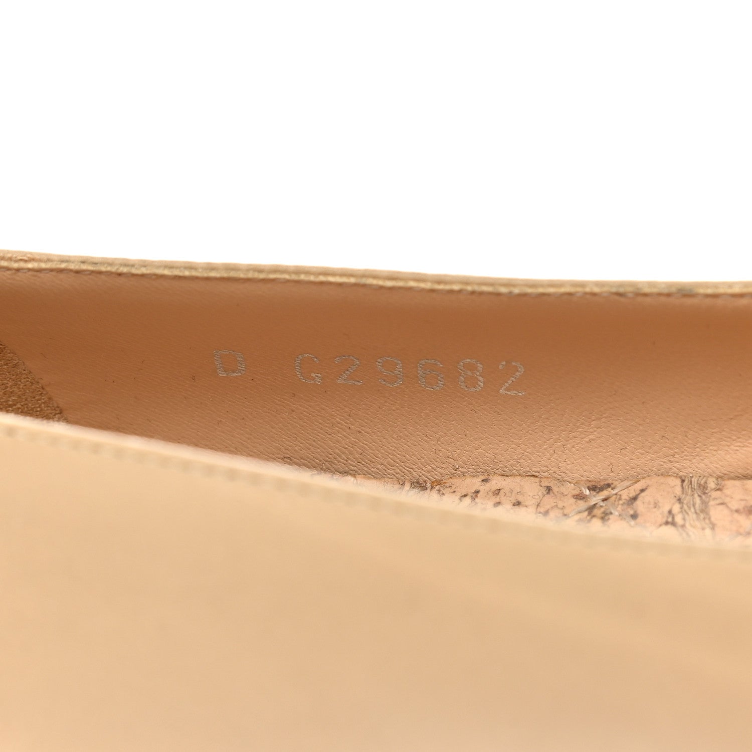 Chanel Lambskin Camellia Ballerina Flats 36.5 Beige Black 8 of 12