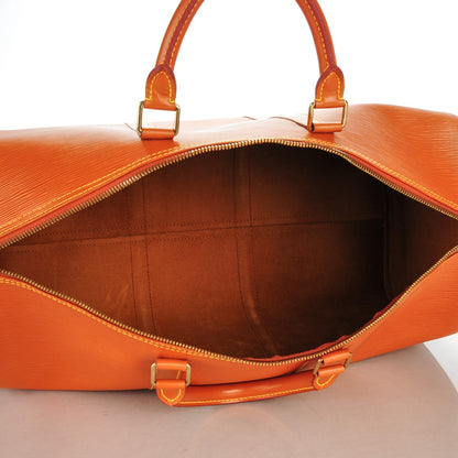 Louis Vuitton Epi Keepall 50 Cipango 5 of 7