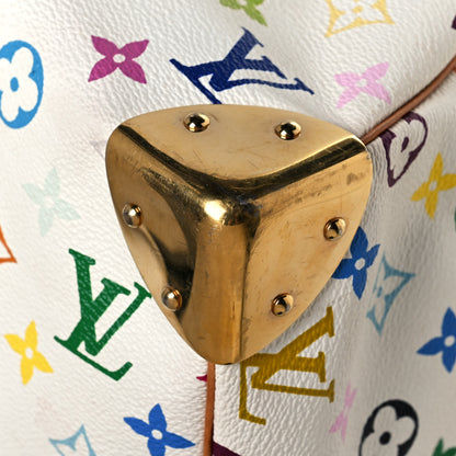 Louis Vuitton Monogram Multicolor Speedy 30 White 9 of 17