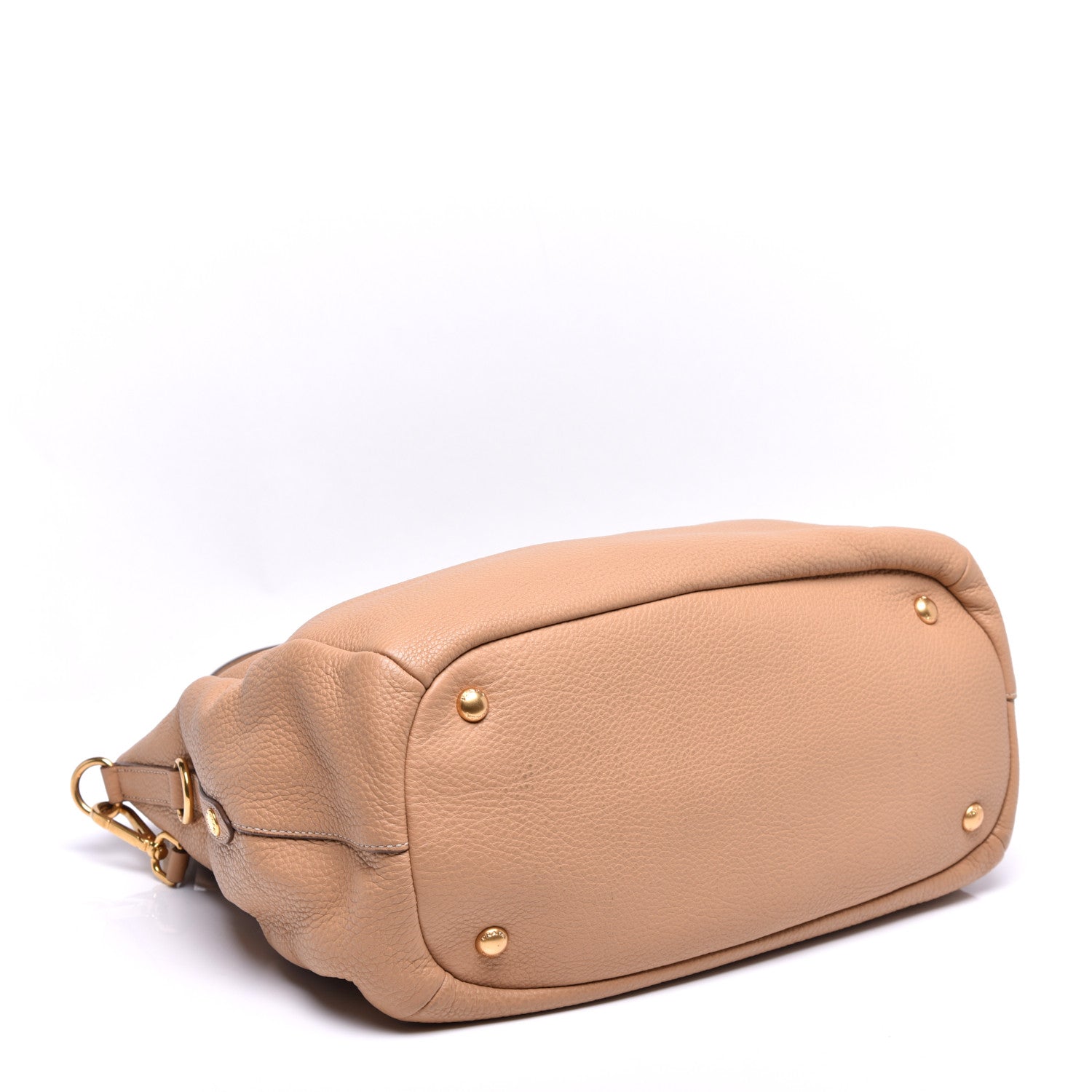 Prada Vitello Daino Shopping Tote Sughero 5 of 9