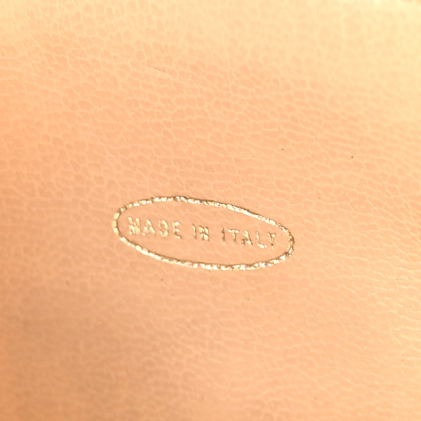 Lambskin Quilted Extra Mini Flap Beige