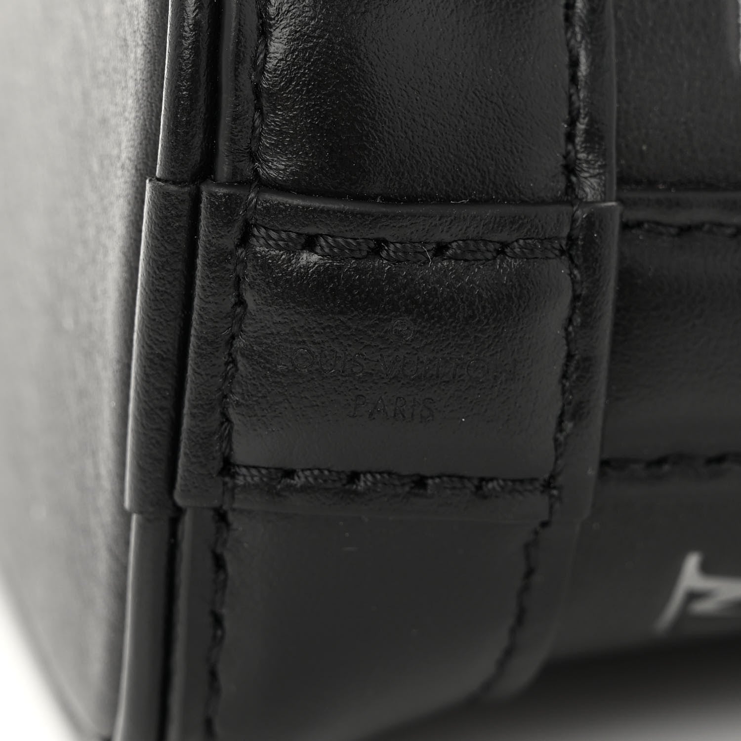Louis Vuitton Nano Alma Black Silver 7 of 10