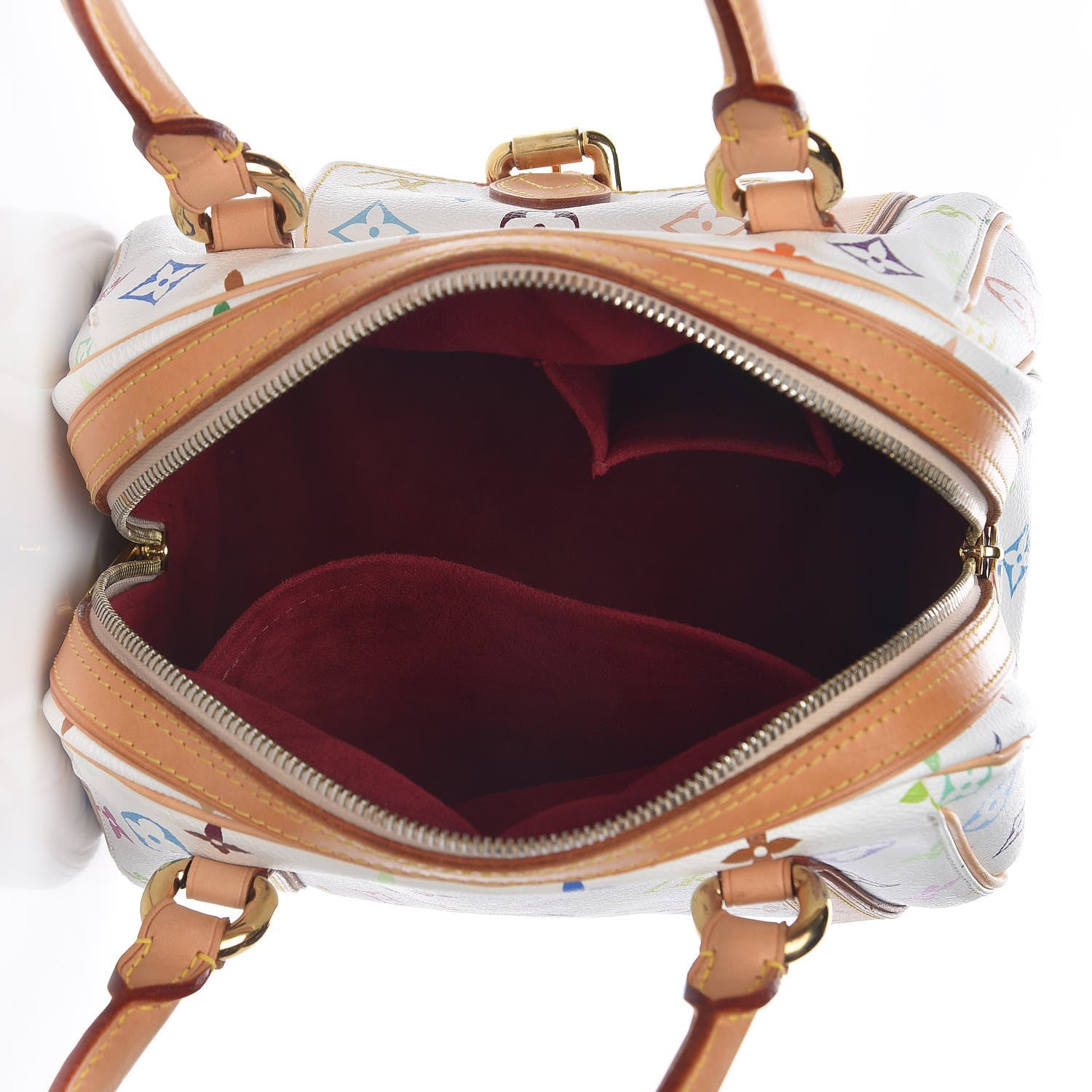 Louis Vuitton Monogram Multicolor Priscilla White 5 of 14