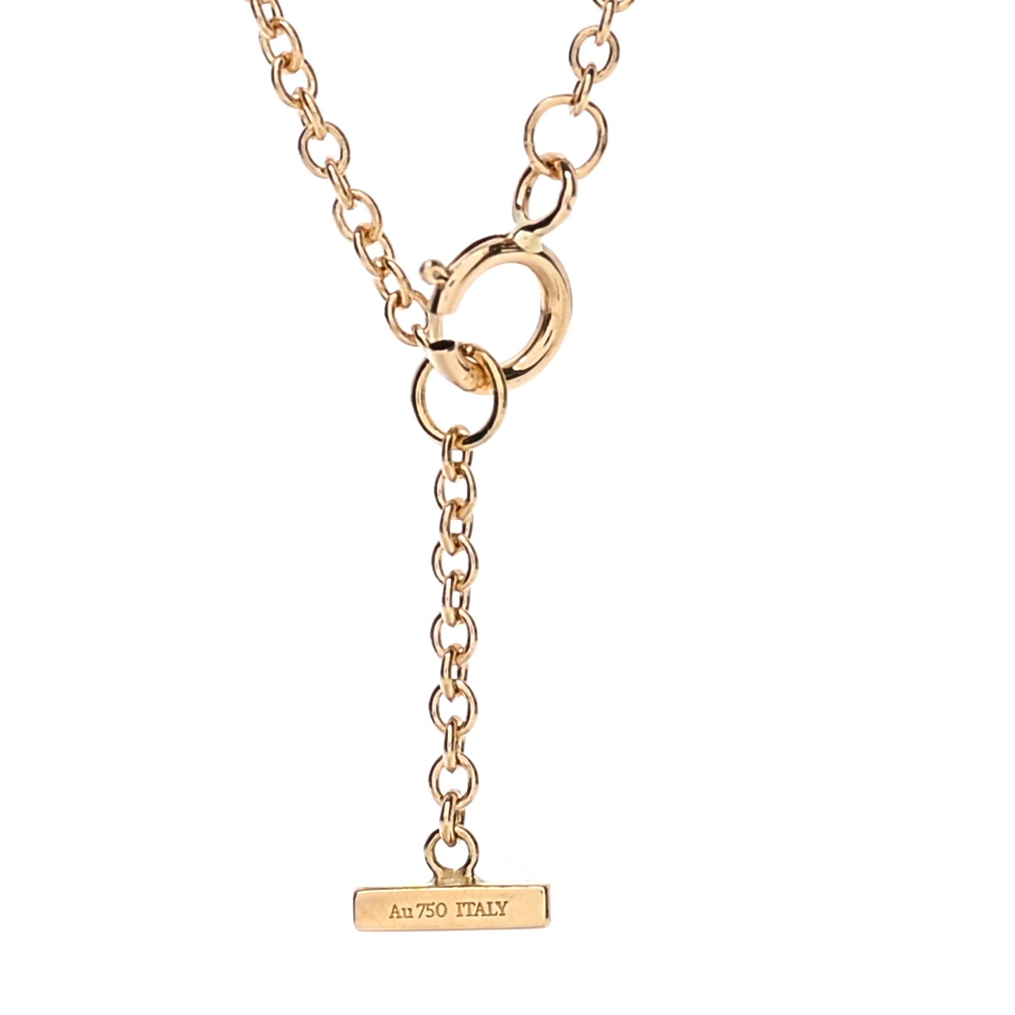 18K Yellow Gold Mini T Smile Bracelet