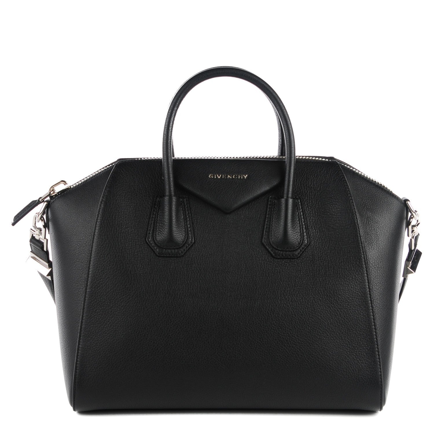 Givenchy Sugar Goatskin Medium Antigona Black 1 of 8