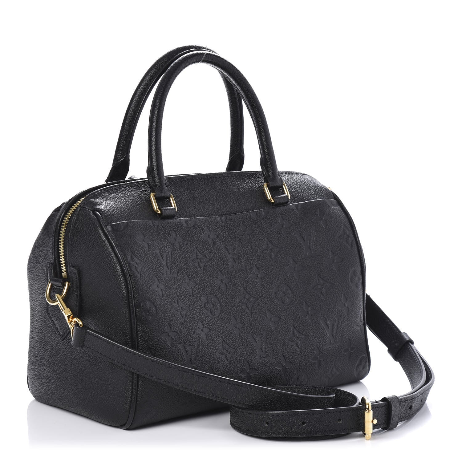 Louis Vuitton Empreinte Speedy Bandouliere 25 NM Black 4 of 10