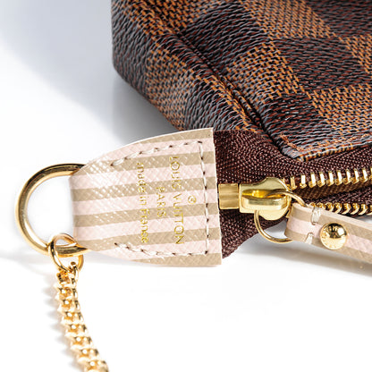 Louis Vuitton Damier Ebene Trunks and Locks Mini Pochette Accessories 8 of 8