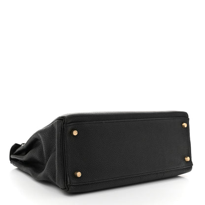 Hermes Togo Kelly Retourne 32 Black 4 of 9