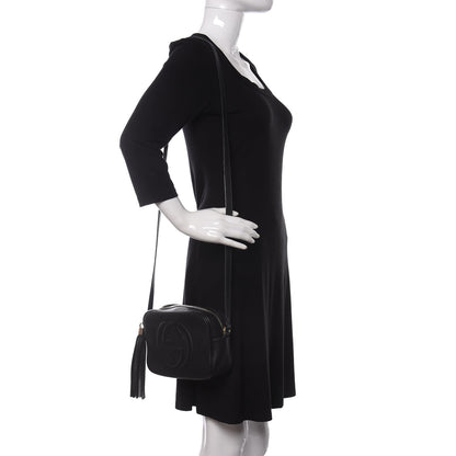 Gucci Pebbled Calfskin Small Soho Disco Bag Black 2 of 10