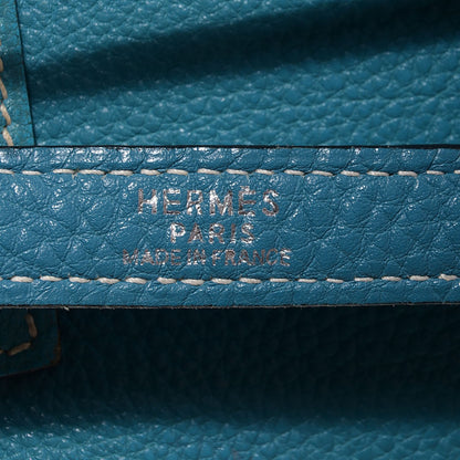 Hermes Togo Kelly Retourne 32 Blue Jean 13 of 19