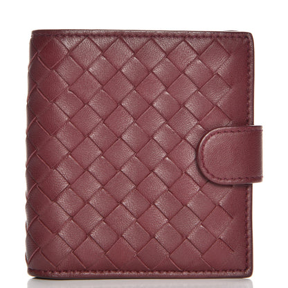 Bottega Veneta Nappa Intrecciato Mini Wallet Barolo 1 of 8