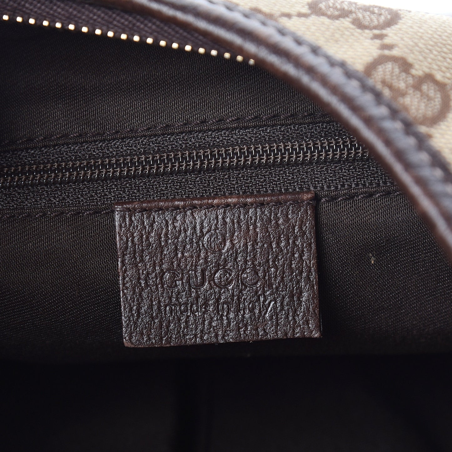 Monogram Medium Abbey D Ring Hobo Brown