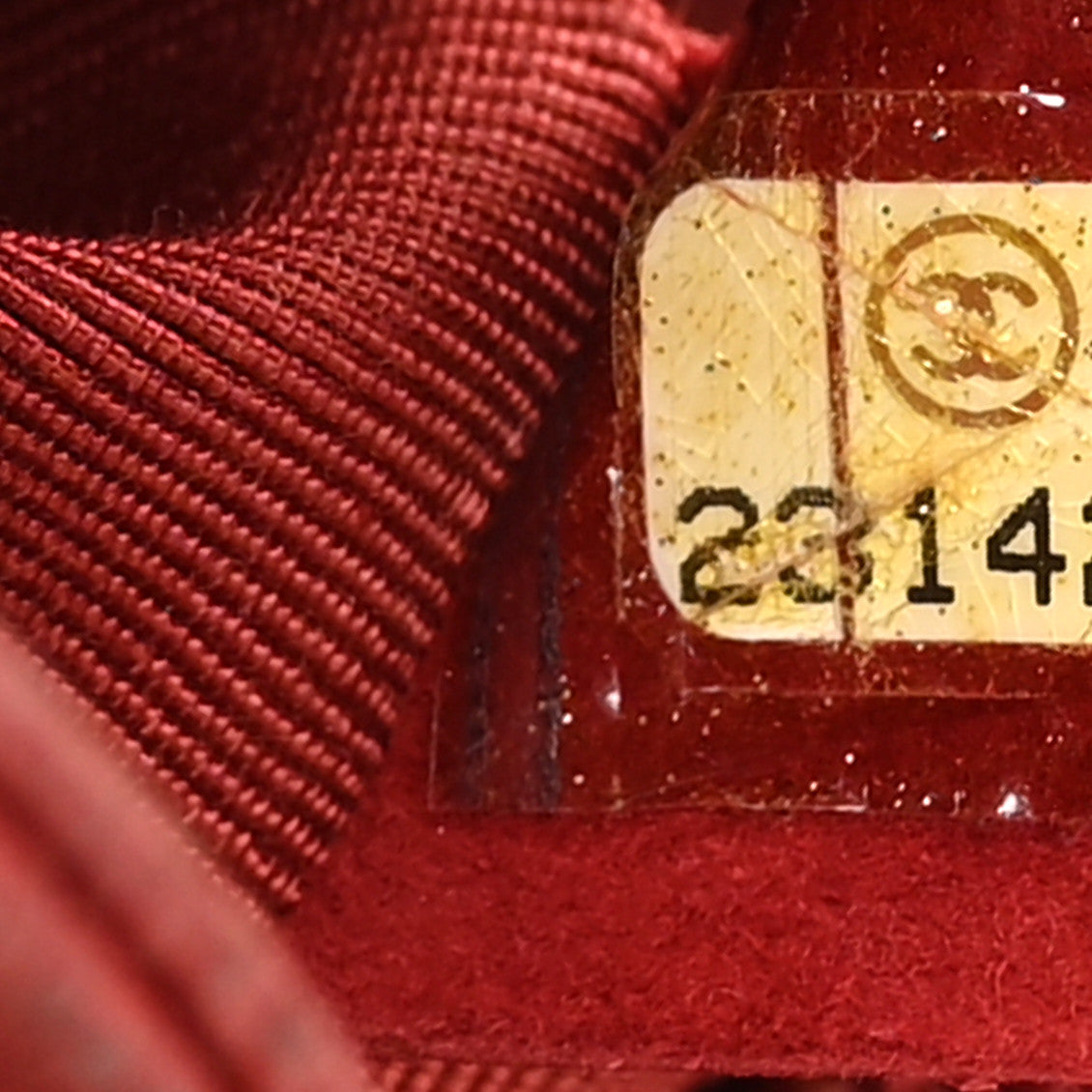 Caviar Quilted Small Boy Flap Dark Red