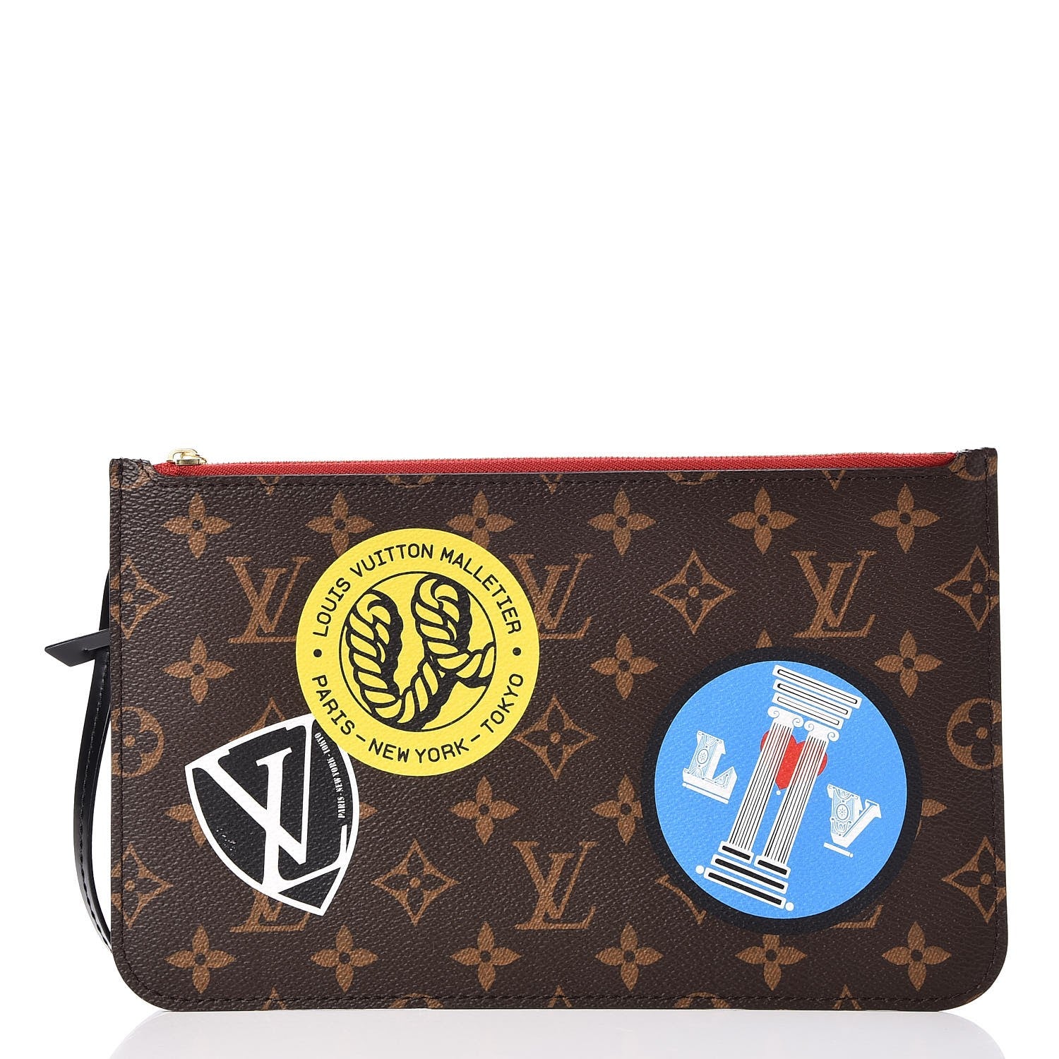Louis Vuitton Monogram World Tour Neverfull MM GM Pochette 1 of 8