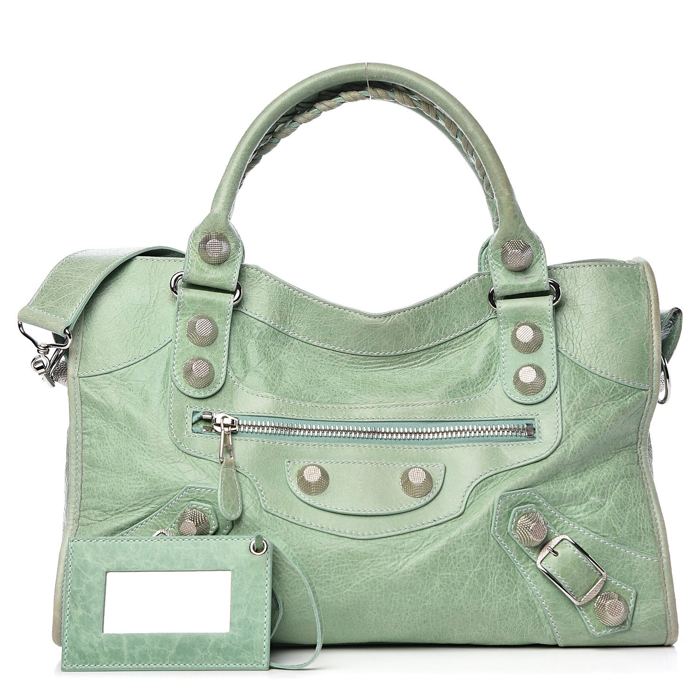 Agneau Giant 21 Silver Hardware City Vert D'eau