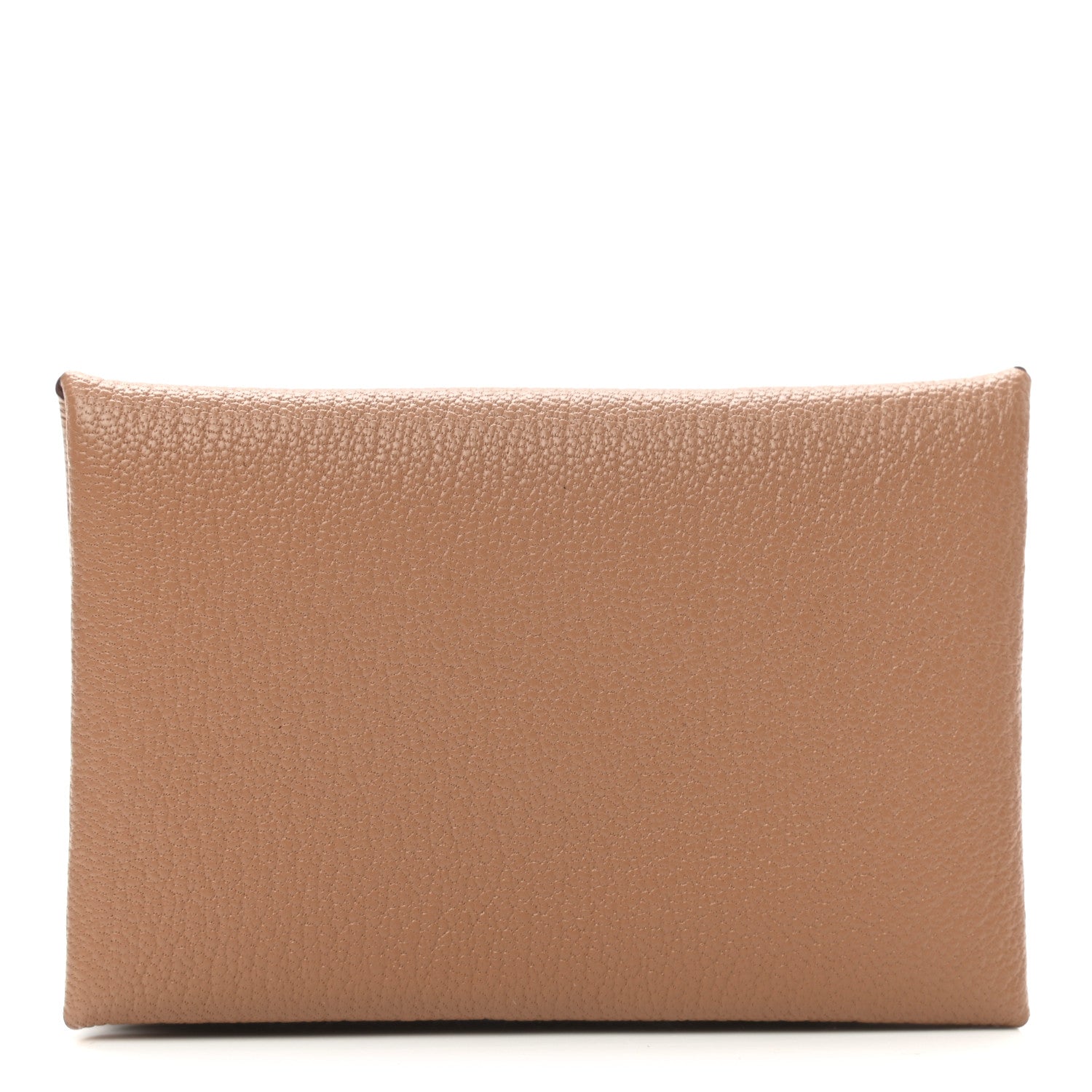 Hermes Chevre Mysore Verso Calvi Card Case Quebracho Mauve Sylvestre 1 of 8