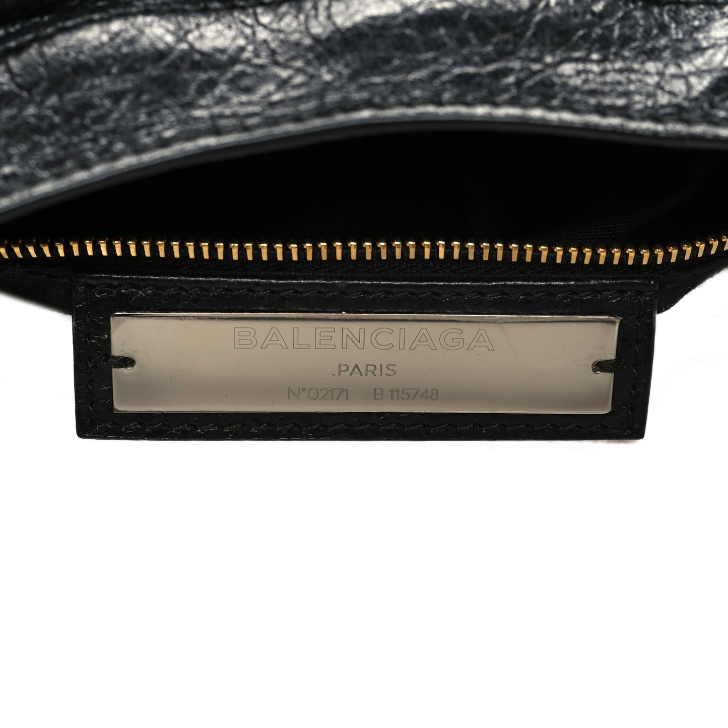 Agneau Classic Gold Hardware City Black
