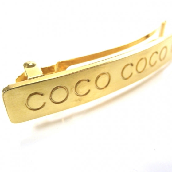 COCO Hair Clip Barrette Gold