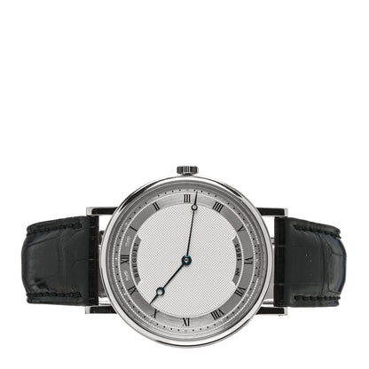 Breguet 18K White Gold Alligator 38mm Clasique Automatic Watch 5157BB/11/9V6 2 of 5