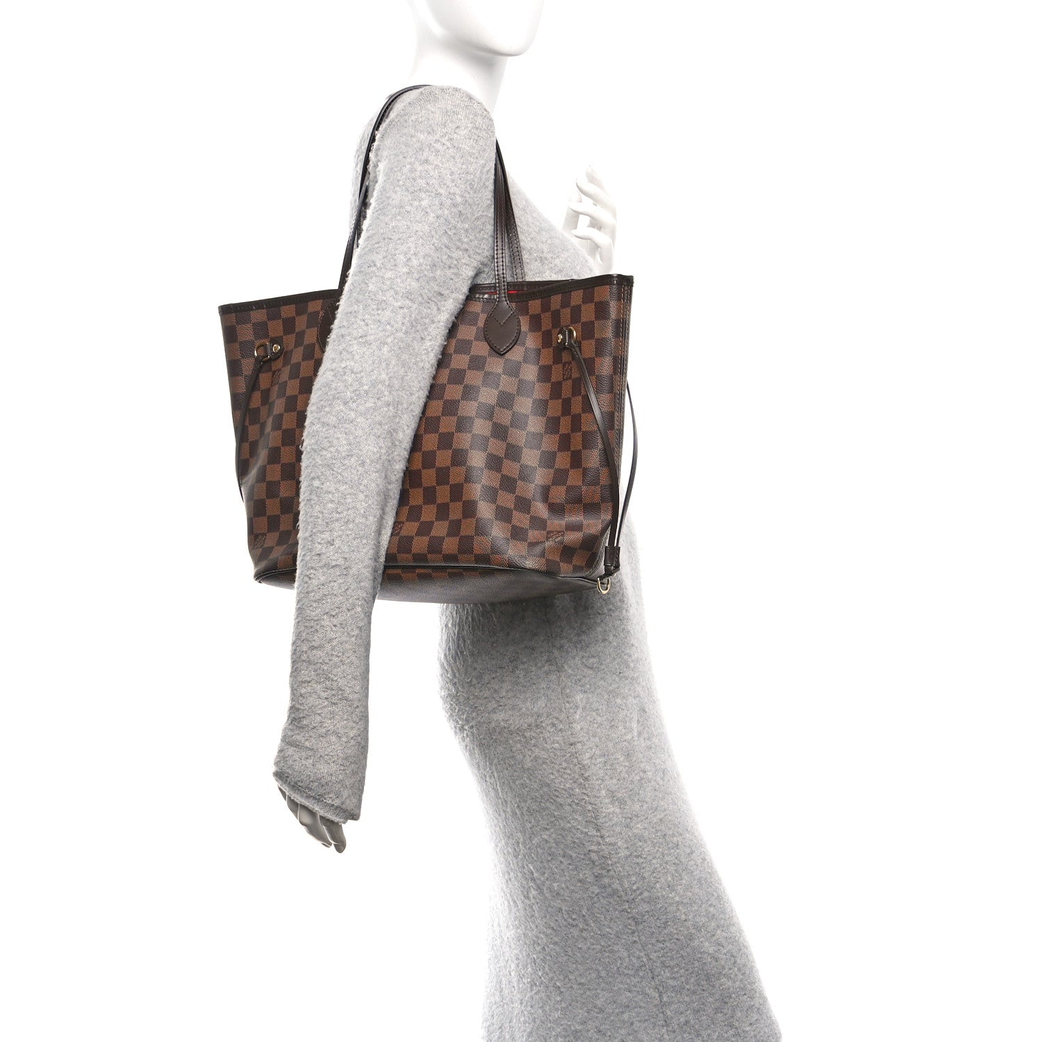 Louis Vuitton Damier Ebene Neo Neverfull MM 2 of 12
